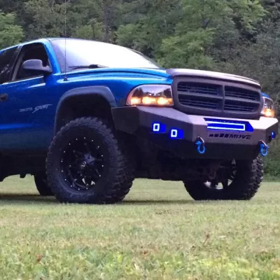 DODGE DAKOTA 1997-2004 with CLASSIC FRONT Weld It Yourself STANDARD installed