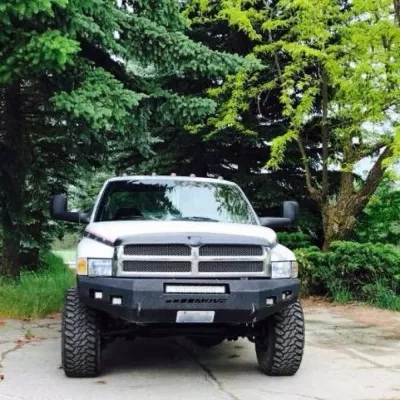 DODGE 2500-3500 1994-2002 with CLASSIC FRONT Weld It Yourself STANDARD installed