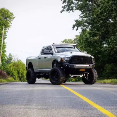DODGE 1500 2009-2012 with CLASSIC FRONT Weld It Yourself STANDARD installed