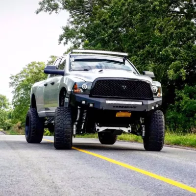 DODGE 1500 2009-2012 with CLASSIC FRONT Weld It Yourself STANDARD installed