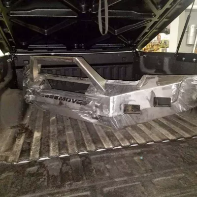 CHEVY 1500 2014-2015 with CLASSIC FRONT Weld It Yourself STANDARD installed