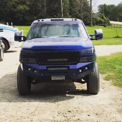 CHEVY 2500-3500HD 2003-2007 with CLASSIC FRONT Weld It Yourself STANDARD installed