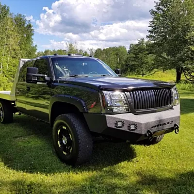 CHEVY 2500-3500HD 2003-2007 with CLASSIC FRONT Weld It Yourself STANDARD installed
