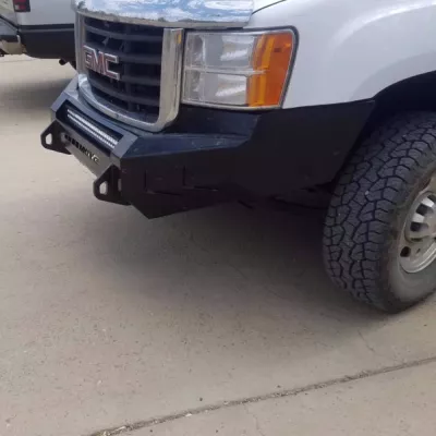 GMC 2500-3500HD 2007.5-2010 with CLASSIC FRONT Weld It Yourself STANDARD installed
