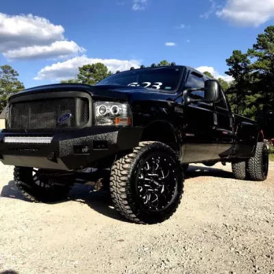 FORD F250-350 1999-2004 with CLASSIC FRONT W.I.Y.KIT STANDARD installed