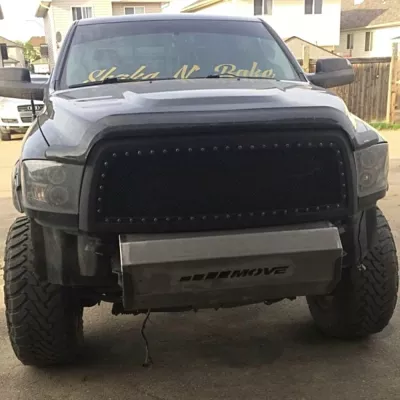 DODGE 2500-3500 2010-2018 with CLASSIC FRONT Weld It Yourself STANDARD installed