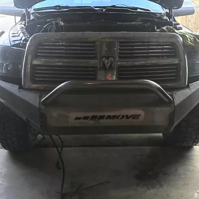 DODGE 2500-3500 2010-2018 with CLASSIC FRONT Weld It Yourself STANDARD installed