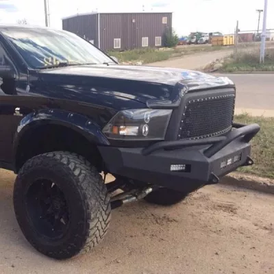 DODGE 2500-3500 2010-2018 with CLASSIC FRONT Weld It Yourself STANDARD installed