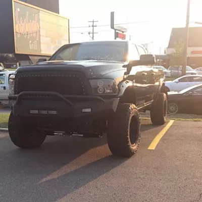 DODGE 2500-3500 2010-2018 with CLASSIC FRONT Weld It Yourself STANDARD installed