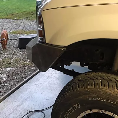 FORD F250-350 1999-2004 with CLASSIC FRONT W.I.Y.KIT STANDARD installed