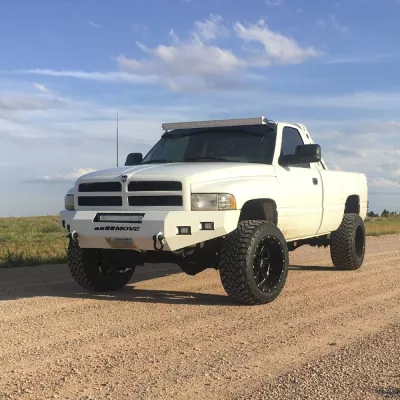 DODGE 2500-3500 1994-2002 with CLASSIC FRONT Weld It Yourself STANDARD installed