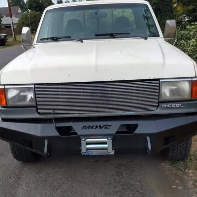 FORD F250-350 1987-1991 with CLASSIC FRONT Weld It Yourself Offroad installed