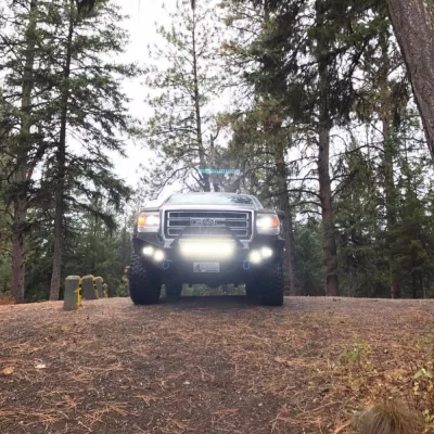 GMC 1500 2014-2015 with CLASSIC FRONT W.I.Y.KIT STANDARD installed