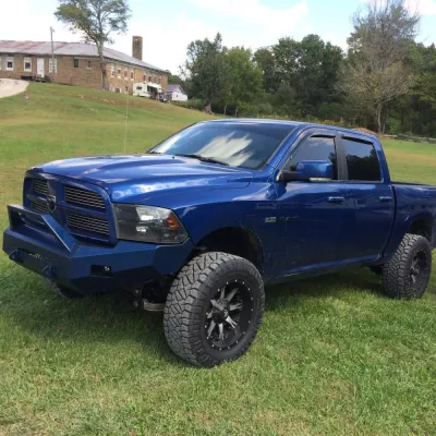 DODGE 1500 2009-2012 with CLASSIC FRONT Weld It Yourself STANDARD installed