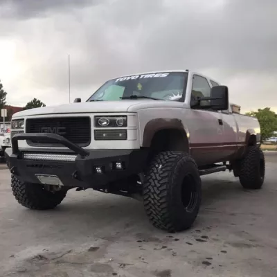 GMC 2500-3500HD 1988-1998 with CLASSIC FRONT W.I.Y.KIT STANDARD installed