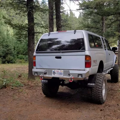 TOYOTA TACOMA 1995-2004 with CLASSIC REAR Weld It Yourself STANDARD installed