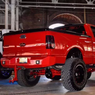 FORD F150 2004-2008 with CLASSIC REAR Weld It Yourself STANDARD installed