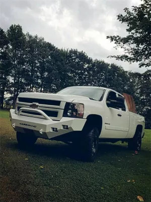 CHEVY 2500-3500HD 2007.5-2010 with CLASSIC FRONT W.I.Y.KIT STANDARD installed