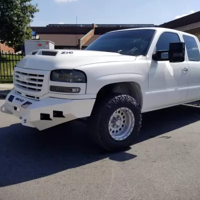 CHEVY 1500 1999-2002 with CLASSIC FRONT Weld It Yourself Offroad installed