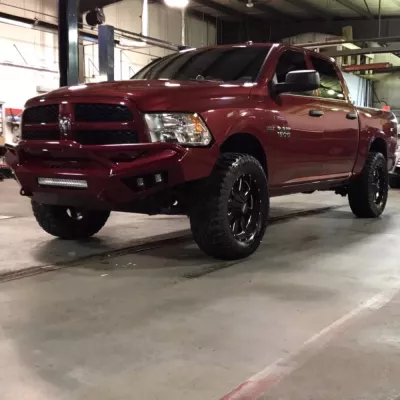 DODGE 1500 2013-2024 [INCLUDES 1500 CLASSIC] with PRECISION FRONT W.I.Y.KIT STANDARD installed