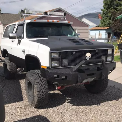 CHEVY FULL SIZE BLAZER 1981-1991 with CLASSIC FRONT W.I.Y.KIT OFFROAD installed