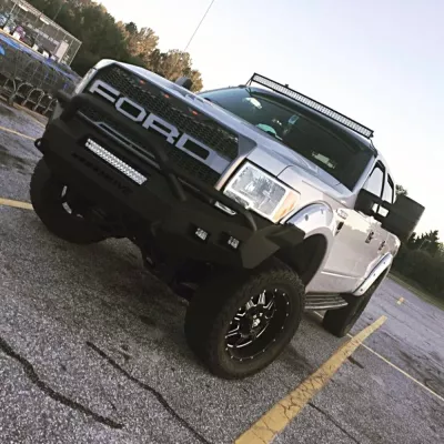 FORD F150 2009-2014 with CLASSIC FRONT Weld It Yourself STANDARD installed