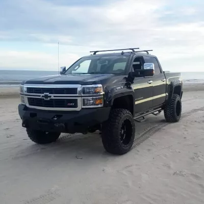 CHEVY 1500 2014-2015 with CLASSIC FRONT Weld It Yourself Offroad installed