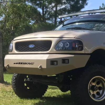 FORD F150 1997-1998 with CLASSIC FRONT Weld It Yourself STANDARD installed