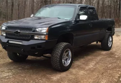 CHEVY 1500 2003-2007 with CLASSIC FRONT Weld It Yourself STANDARD installed