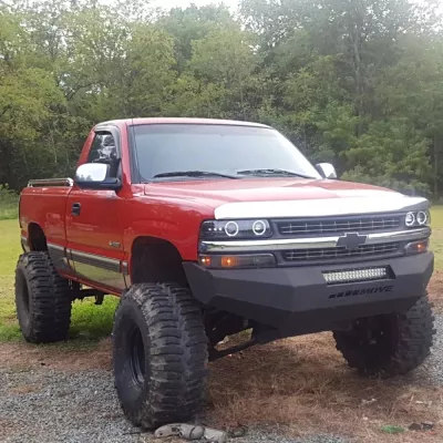 CHEVY 1500 1999-2002 with CLASSIC FRONT Weld It Yourself STANDARD installed