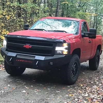CHEVY 1500 2007.5-2013 with CLASSIC FRONT Weld It Yourself STANDARD installed