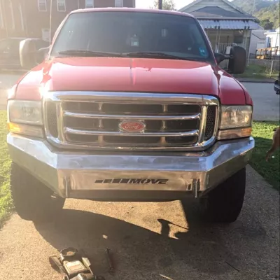 FORD F250-350 1999-2004 with CLASSIC FRONT W.I.Y.KIT STANDARD installed