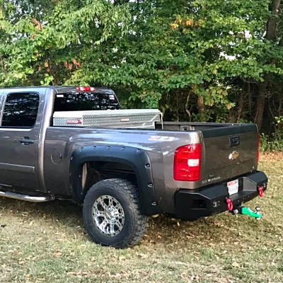 CHEVY 2500-3500HD 2007.5-2010 with CLASSIC REAR Weld It Yourself STANDARD installed