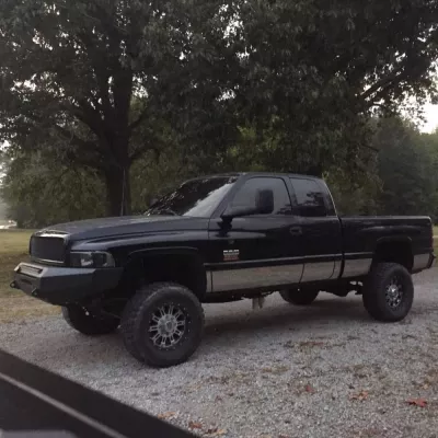 DODGE 2500-3500 1994-2002 with CLASSIC FRONT Weld It Yourself STANDARD installed