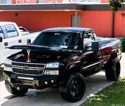 CHEVY 1500 2003-2007 with CLASSIC FRONT Weld It Yourself STANDARD installed