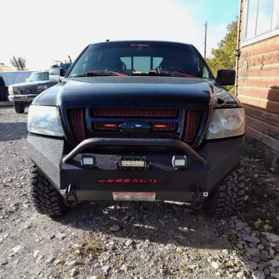 FORD F150 2004-2008 with CLASSIC FRONT Weld It Yourself STANDARD installed
