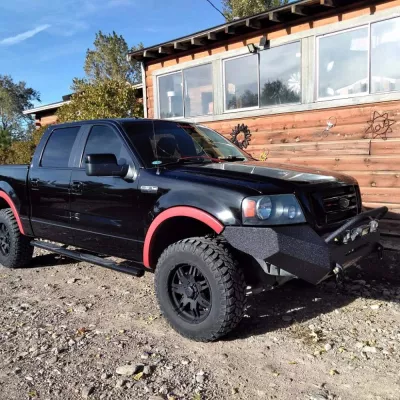 FORD F150 2004-2008 with CLASSIC FRONT Weld It Yourself STANDARD installed