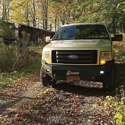 FORD F150 2009-2014 with CLASSIC FRONT Weld It Yourself STANDARD installed