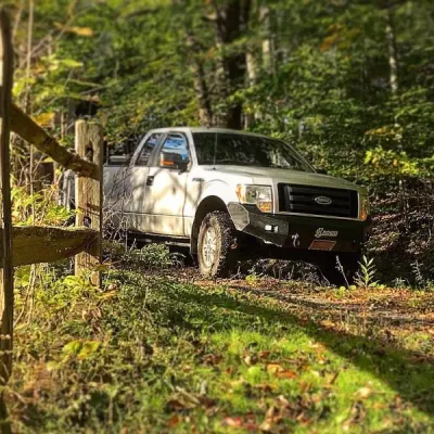 FORD F150 2009-2014 with CLASSIC FRONT Weld It Yourself STANDARD installed