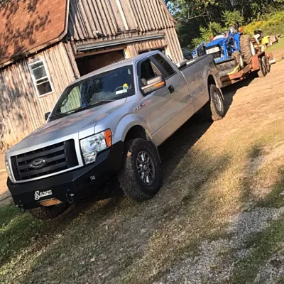 FORD F150 2009-2014 with CLASSIC FRONT Weld It Yourself STANDARD installed