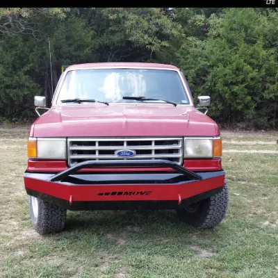 FORD BRONCO 1987-1991 with CLASSIC FRONT Weld It Yourself STANDARD installed