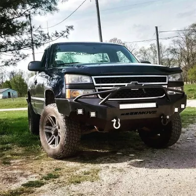 CHEVY 1500 2003-2007 with CLASSIC FRONT Weld It Yourself STANDARD installed