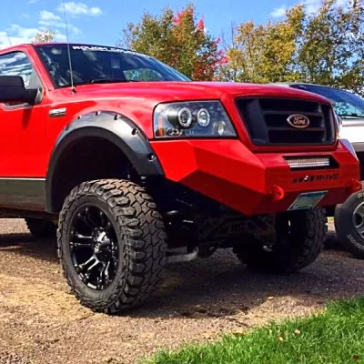 FORD F150 2004-2008 with CLASSIC FRONT Weld It Yourself STANDARD installed