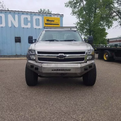 CHEVY 1500 2007.5-2013 with CLASSIC FRONT Weld It Yourself STANDARD installed