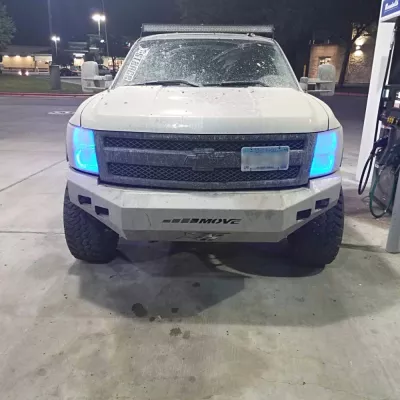 CHEVY 1500 2007.5-2013 with CLASSIC FRONT Weld It Yourself STANDARD installed