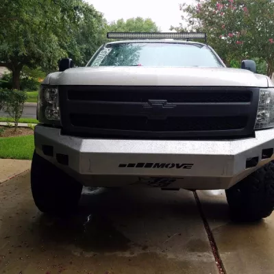 CHEVY 1500 2007.5-2013 with CLASSIC FRONT Weld It Yourself STANDARD installed