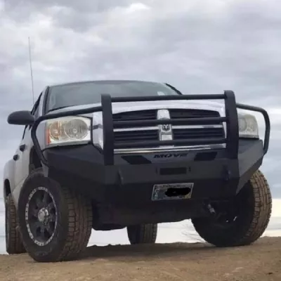 DODGE DAKOTA 2005-2011 with CLASSIC FRONT Weld It Yourself Offroad installed