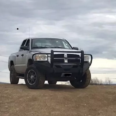 DODGE DAKOTA 2005-2011 with CLASSIC FRONT Weld It Yourself Offroad installed