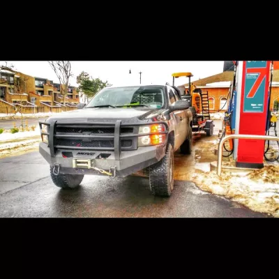 CHEVY 1500 2007.5-2013 with CLASSIC FRONT Weld It Yourself Offroad installed