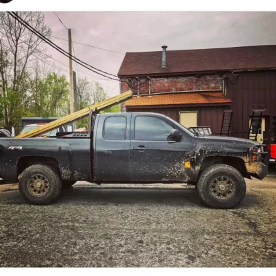 CHEVY 1500 2007.5-2013 with CLASSIC FRONT Weld It Yourself STANDARD installed
